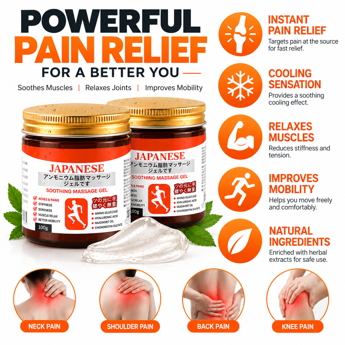 PainGo Japan Gel (Buy 1 Get 1 Free)